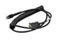 Pikkukuva 1 / 2: Zebra CBA-R73-C09ZAR, Extension cable, Black, RS-232, DB-9, Straight, Straight