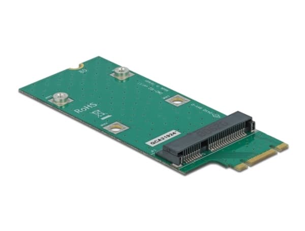 Delock Adapter M.2 Key B+M til Mini PCIe-spor (PCIe / USB) - Grensesnittadapter - M.2 - M.2-kort - PCIe Mini-kort
