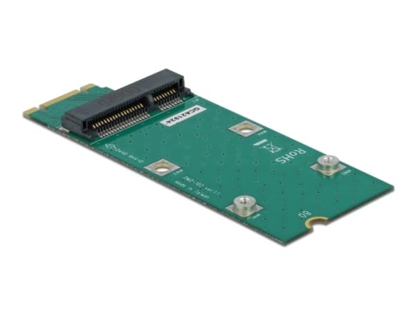 Delock Adapter M.2 Key B+M til Mini PCIe-spor (PCIe / USB) - Grensesnittadapter - M.2 - M.2-kort - PCIe Mini-kort