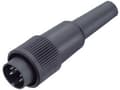 Miniatyrbilde 1 av 3: Binder 99-0613-00-05 Rundstik Stik, lige Samlet poltal: 5 Serie (rundstikforbindelse): 678 1 stk