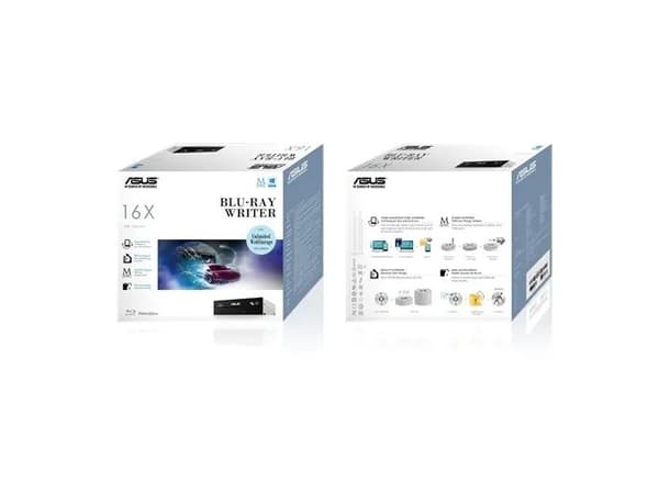 ASUS BW-16D1HT - Diskdrev - BDXL - 16x2x12x - Serial ATA - internt - 5,25" - sortering