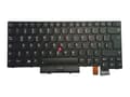 Miniatyrbild 1 av 2: Lite-On - Ersättningstangentbord för bärbar dator - med Trackpoint - bakgrundsbelyst - QWERTZ - tysk - FRU, CRU - Tier 2 - för ThinkPad T470