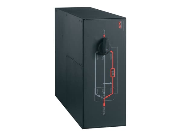 APC Service Bypass Panel - Bypass-omskifter (rackversion) - AC 230 V - output-stikforbindelser: 10 - sort - for Smart-UPS RT 10000VA