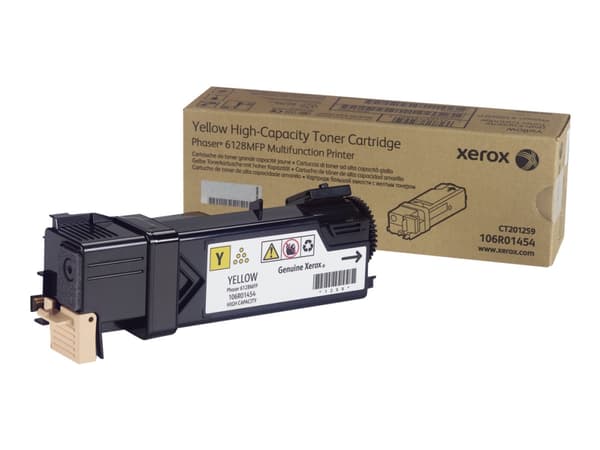 Xerox Phaser 6128MFP - Gul - original - tonerpatron - for Phaser 6128MFP, 6128MFP/N, 6128MFPV/N