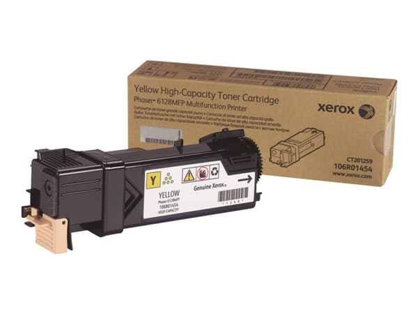 Xerox Phaser 6128MFP - Gul - original - tonerpatron - for Phaser 6128MFP, 6128MFP/N, 6128MFPV/N