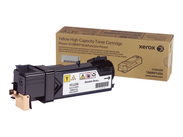 Xerox Phaser 6128MFP - Gul - original - tonerpatron - for Phaser 6128MFP, 6128MFP/N, 6128MFPV/N