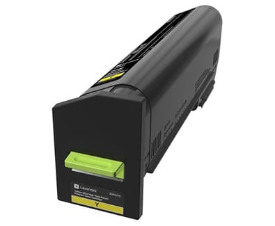 Lexmark CX860 tonerpatron 1 stykker Original Gult