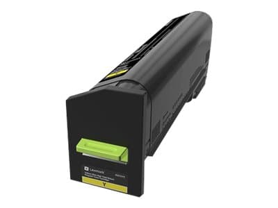 Lexmark CX860 tonerpatron 1 stykker Original Gult