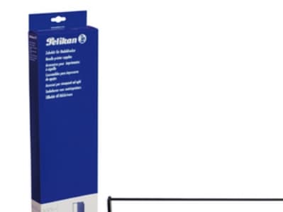 Pelikan - Sort - print-bånd - OKI Microline 393:lle