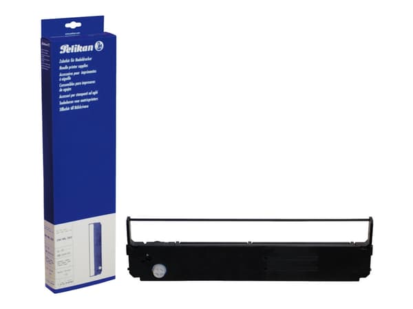 Pelikan - Sort - print-bånd - OKI Microline 393:lle