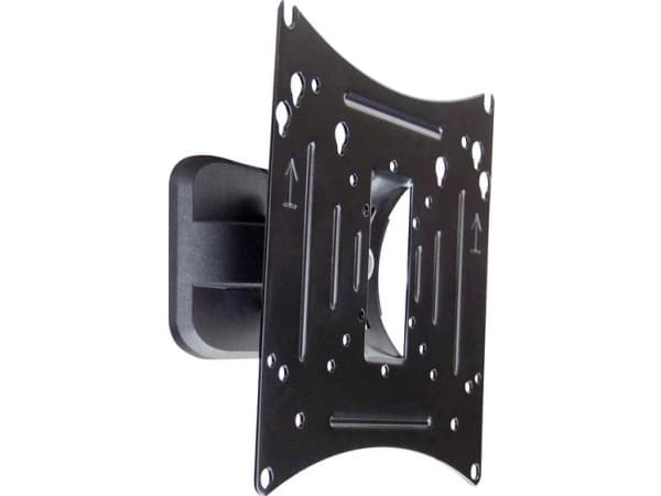 ROLINE 17.03.0005, 101,6 cm (40"), 75 x 75 mm, 200 x 200 mm, -20 - 20°, Metall, Svart