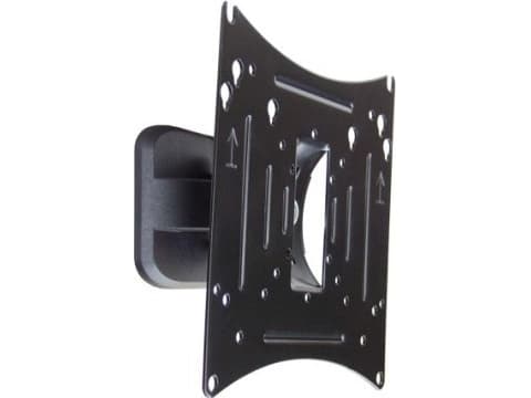ROLINE 17.03.0005, 101,6 cm (40"), 75 x 75 mm, 200 x 200 mm, -20 - 20°, Metall, Svart