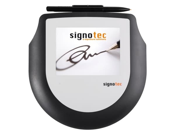 Signotec Omega, 12,7 cm (5"), LCD, 640 x 480 pikseliä, 101 x 76 mm, Musta, 100 x 75 mm