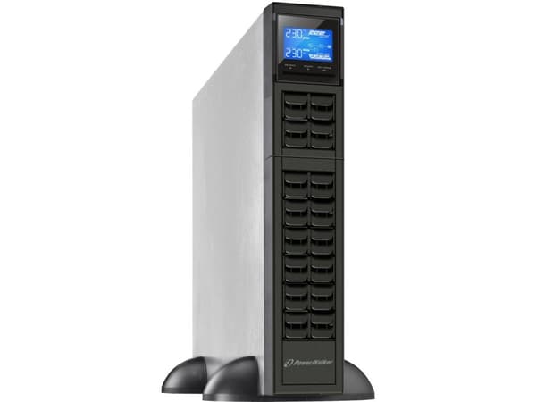 PowerWalker VFI 3000 CRS - UPS (rackmonterbar/ekstern) - 2400 watt - 3000 VA - uten batteri - RS-232, USB - utgangskontakter: 4 - 2U - 19"