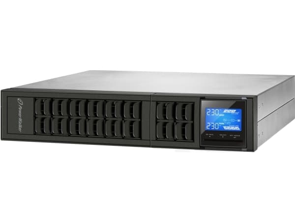 PowerWalker VFI 3000 CRS - UPS (rackmonterbar/ekstern) - 2400 watt - 3000 VA - uten batteri - RS-232, USB - utgangskontakter: 4 - 2U - 19"