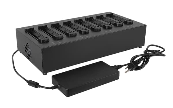 Getac Multi-Bay Battery charger - Batterilader - utgangskontakter: 8 - Europa - for P/N: GBM4X1