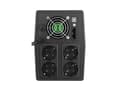 Miniatyrbilde 1 av 5: PowerWalker VI 2000 SCL, Linje-Interactive, 2 kVA, 1200 W, Sinus, 162 V, 290 V