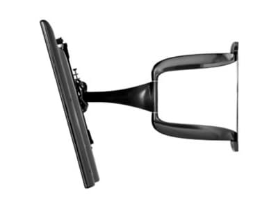 Peerless-AV Designer Series SUA747PU - Monteringssett (leddelt veggmontering) - for flatpanel - høyblank svart - skjermstørrelse: 32"-50"