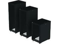 Eaton RA Series - Rack skåp - 4 stolpar - svart, RAL 9005 - 42U - 19"
