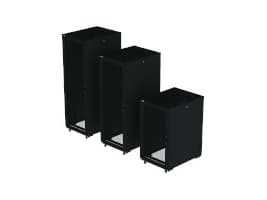 Eaton RA Series - Rack skåp - 4 stolpar - svart, RAL 9005 - 42U - 19"
