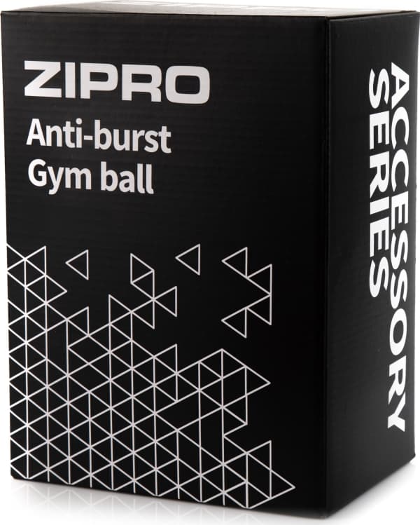 Gymnastikbold Anti-Burst 75 cm sort