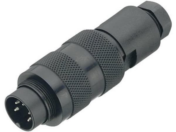 Binder 09-0113-25-05 Circular Connector Plug, Straight Series Circular Connectors: 723