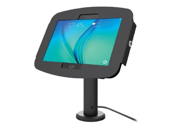 Compulocks Rise VESA Counter Top Kiosk 4" Black - Tablettiteline - musta - kiinnityspinta: 100 x 100 mm - tolppakiinnitys