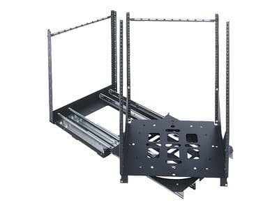 Middle Atlantic Products SRSR-4-30, Musta, Terästä, 113 kg, 30U, 489 mm, 487 mm