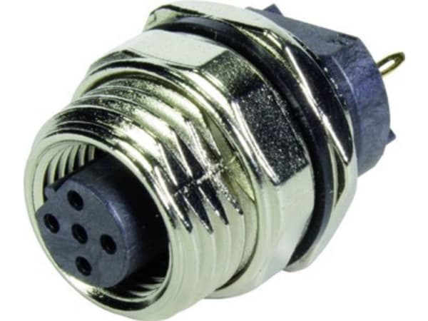 Harting 21 03 341 2530, Skruv, M12, guld, 1.5 kV, 50 V