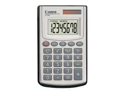 Canon LS-270H - Fickkalkylator - 8 siffror - solcellspanel, batteri