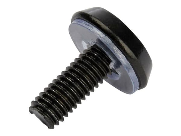 StarTech.com 50 Pack 10-32 Server Rack Cage Nuts and Screws with Washers, Rack Mount Hardware Kit, Network/IT Equipment Cabinet Clip/Captive Nuts & B