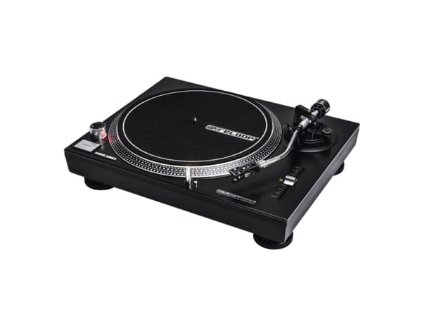 Reloop RP-2000 USB MK2, Suoraveto-DJ-levysoitin, 33 1/3,45 RPM, 50 dB, 1 kg/cm, DC-moottori, Harjaton