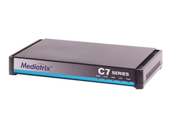Mediatrix C710 - VoIP-gateway - ISDN, 100Mb LAN - analoga portar: 2