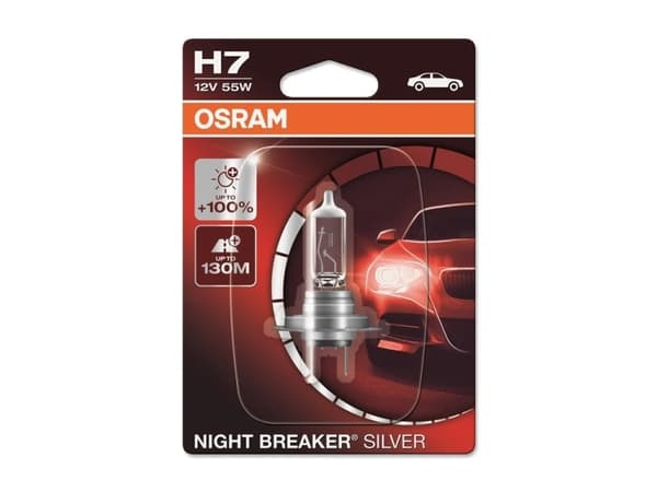 Osram billampa Night Breaker Silver - H7 - 55W - 12V - Blister