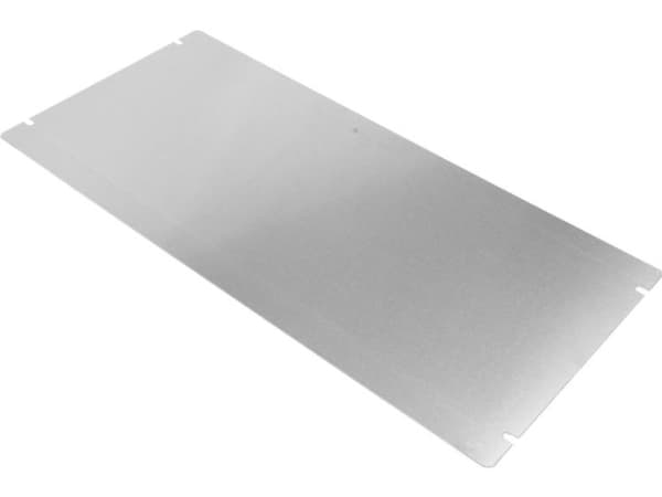 Hammond Electronics 1434-178 Lattialevy (L x S x K) 432 x 203 x 1 mm Alumiini Luonnollinen 1 kpl