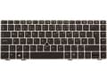 Miniatyrbilde 3 av 3: HP - Tastatur - Dansk - for EliteBook 8470p Notebook