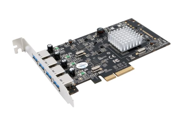 EXSYS EX-12004-2 grensesnittkort/adapter Innebygd USB 3.2 Gen 2 (3.1 Gen 2) (EX-12004-2) Sort