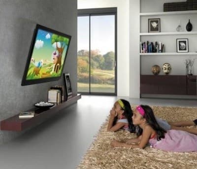 TECHly - Monteringssett (veggmontering) - full bevegelse - for LCD-TV - solid stål - skjermstørrelse: 13"-42"