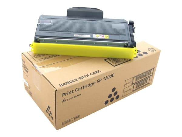 Ricoh Type 1200E - Svart - original - tonerpatron - for Ricoh Aficio SP 1200S, Aficio SP 1200SF, Aficio SP 1210N