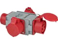 Miniatyrbilde 1 av 5: Brennenstuhl 1081640, 400 V, 16 A, Grå, Rød, IP44, 185 mm, 230 mm