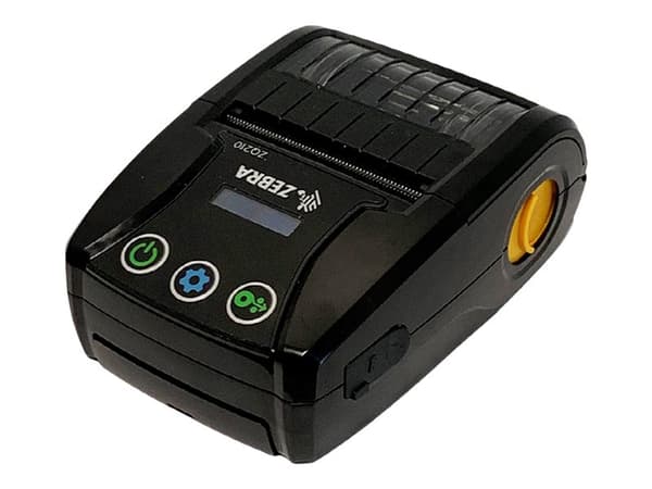 Zebra ZQ210 - Kvitteringsskriver - direkte termisk - Rull (5,8 cm) - 203 dpi - opptil 63,5 mm/sek. - USB 2.0, NFC, Bluetooth 2.1 EDR, Bluetooth 4.1 L