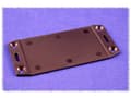 Miniatyrbild 1 av 2: Hammond Electronics 1591FUBK Flangeplade (L x B) 145 mm x 117 mm ABS Sort 1 stk
