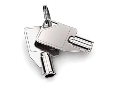 Compulocks Universal PC Laptop Coiled Cable Lock Security Solution - Säkerhetskabellås - 1,52 m