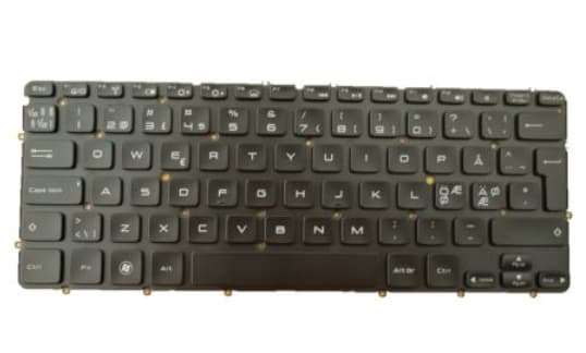 DELL V5X6J, Tangentbord, Tangentbord med bakgrundsbelysning, DELL, XPS L322X, L321X