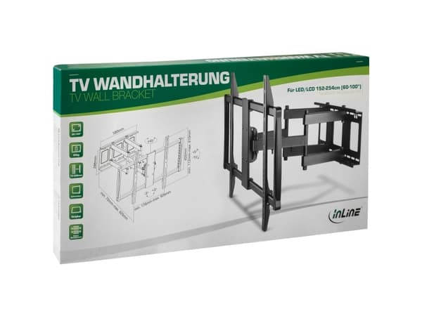 Inline veggfeste 23111A 60' - 100''