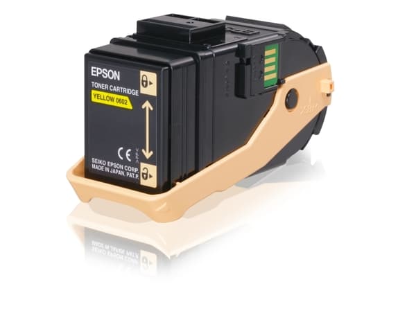 Epson - Gul - original - tonerkassett - för Epson AL-C9500DN; AcuLaser C9300D2TN, C9300D3TNC, C9300DN, C9300DTN, C9300N, C9300TN