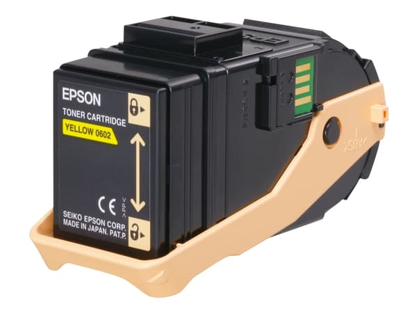 Epson - Gul - original - tonerkassett - för Epson AL-C9500DN; AcuLaser C9300D2TN, C9300D3TNC, C9300DN, C9300DTN, C9300N, C9300TN