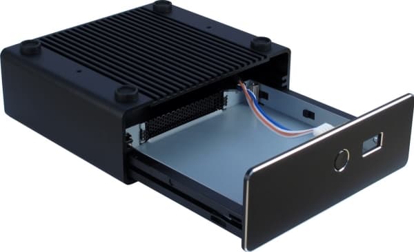 Inter-Tech IT-3900 NUC - USFF - UCFF - strömadapter 60 Watt - svart