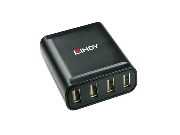 Lindy 42679, USB 2.0, RJ-45, USB 2.0, Musta, Metalli, 52 mm, 60 mm