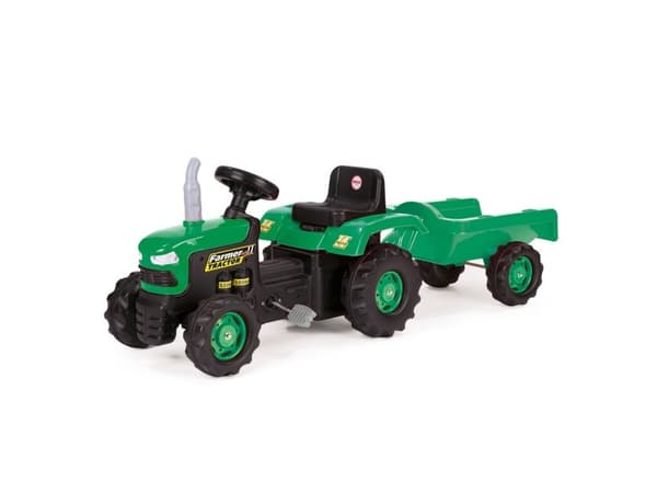 Wader Dolu Pedal traktor med släp